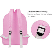 Load image into Gallery viewer, Kids Backpack Set 4pcs Casual Kitty School Bag for Teenage Girls( Pink) [product_type] endbag endbag.myshopify.com [variant_title]
