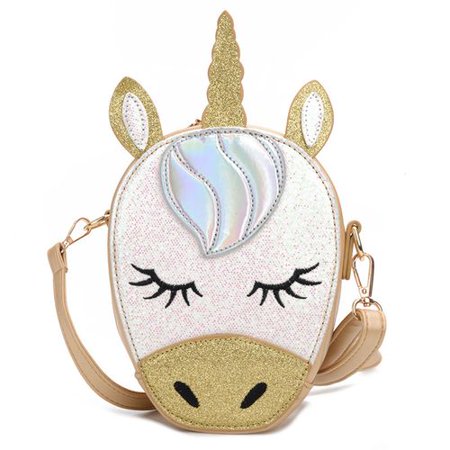 3D Glitter Unicorn Crossbody Purse Bag for Teens Girls Women [product_type] endbag endbag.myshopify.com [variant_title]