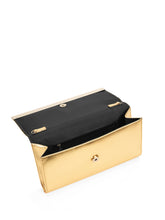 Load image into Gallery viewer, Bar Detail Clutch Crossbody Wallet-Gold Color [product_type] endbag endbag.myshopify.com [variant_title]
