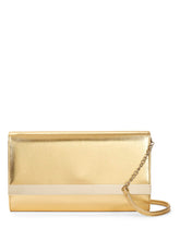 Load image into Gallery viewer, Bar Detail Clutch Crossbody Wallet-Gold Color [product_type] endbag endbag.myshopify.com [variant_title]
