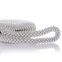 Load image into Gallery viewer, Bride women bling zipper alumium clutch pouch [product_type] endbag endbag.myshopify.com [variant_title]
