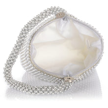 Load image into Gallery viewer, Bride women bling zipper alumium clutch pouch [product_type] endbag endbag.myshopify.com [variant_title]
