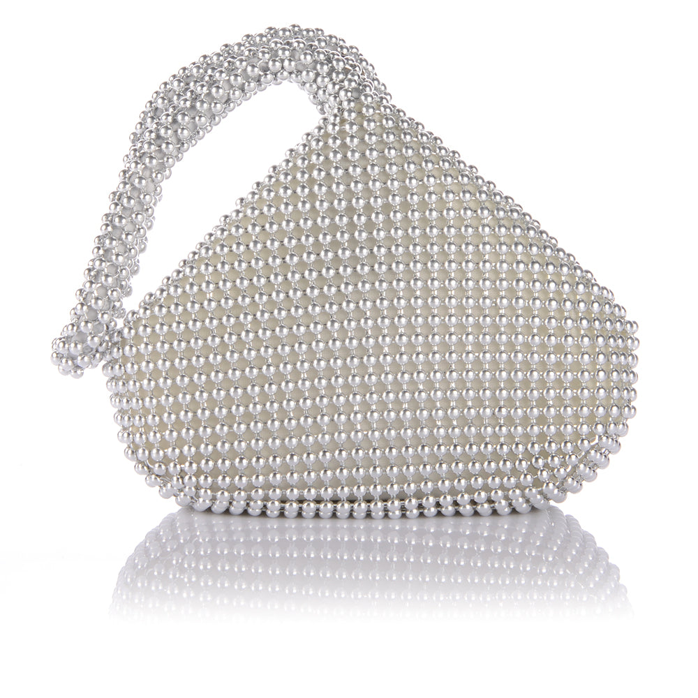 Bride women bling zipper alumium clutch pouch [product_type] endbag endbag.myshopify.com [variant_title]
