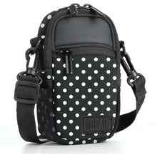 Load image into Gallery viewer, Compact Camera Bag by USA Gear with Rain Cover and Shoulder Sling Strap [product_type] endbag endbag.myshopify.com Multi-Color Polka Dot
