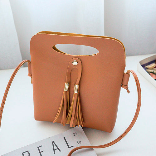Fashion Women Bucket Bag Coin Bag Brown [product_type] endbag endbag.myshopify.com [variant_title]