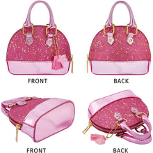 Load image into Gallery viewer, Glitter Purse Princess Small Crossbody Dome Fashion Purse for Girls [product_type] endbag endbag.myshopify.com [variant_title]
