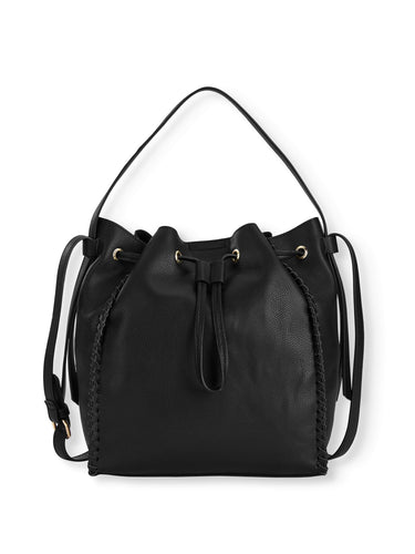 LPLP Boho Bucket Bag [product_type] endbag endbag.myshopify.com Black