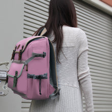 Load image into Gallery viewer, Mid volume Digital SLR Camera Backpack Purple with Tablet Compartment [product_type] endbag endbag.myshopify.com [variant_title]

