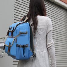 Load image into Gallery viewer, Mid volume Digital SLR Camera Backpack Purple with Tablet Compartment [product_type] endbag endbag.myshopify.com [variant_title]
