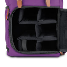 Load image into Gallery viewer, Mid volume Digital SLR Camera Backpack Purple with Tablet Compartment [product_type] endbag endbag.myshopify.com [variant_title]
