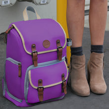 Load image into Gallery viewer, Mid volume Digital SLR Camera Backpack Purple with Tablet Compartment [product_type] endbag endbag.myshopify.com [variant_title]
