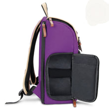 Load image into Gallery viewer, Mid volume Digital SLR Camera Backpack Purple with Tablet Compartment [product_type] endbag endbag.myshopify.com [variant_title]
