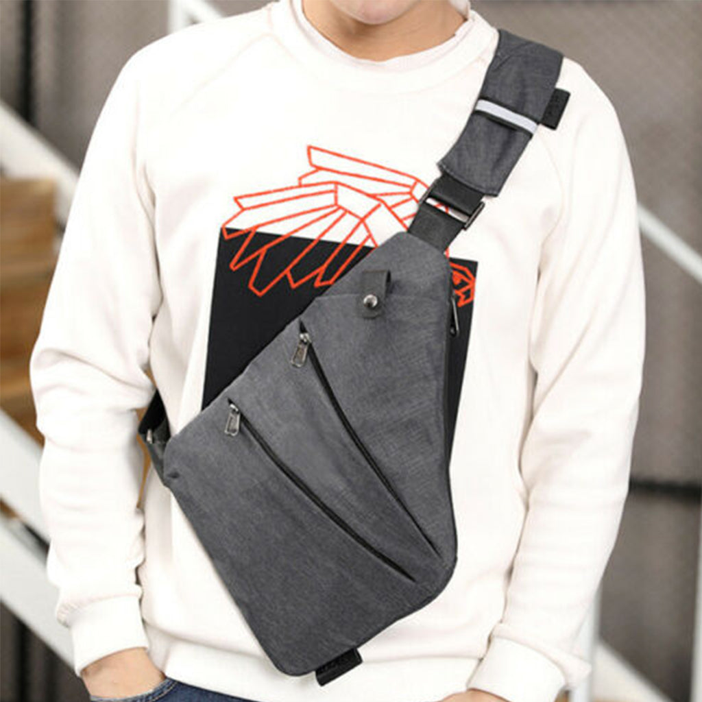 New Waterproof Personal Shoulder Business Anti-theft Bag [product_type] endbag endbag.myshopify.com Left