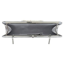 Load image into Gallery viewer, Women&#39;s Hadriane Silver Clutch [product_type] endbag endbag.myshopify.com [variant_title]
