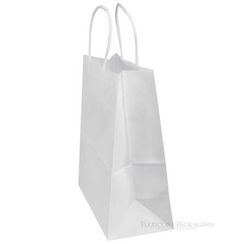 White Kraft Paper Bags, 8