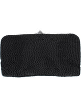 Load image into Gallery viewer, Womens Navi Beaded Formal Clutch Handbag Black Small [product_type] endbag endbag.myshopify.com [variant_title]
