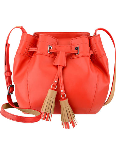 Womens Take A Lift Faux Leather Crossbody Bucket Handbag [product_type] endbag endbag.myshopify.com [variant_title]