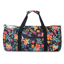 Load image into Gallery viewer, Marion Floral Small Duffel Bag Gym by Zodaca Women [product_type] endbag endbag.myshopify.com [variant_title]

