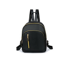 Load image into Gallery viewer, New Fashion Women Girls Black Nylon Mini Backpack [product_type] endbag endbag.myshopify.com [variant_title]

