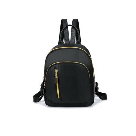 New Fashion Women Girls Black Nylon Mini Backpack [product_type] endbag endbag.myshopify.com [variant_title]