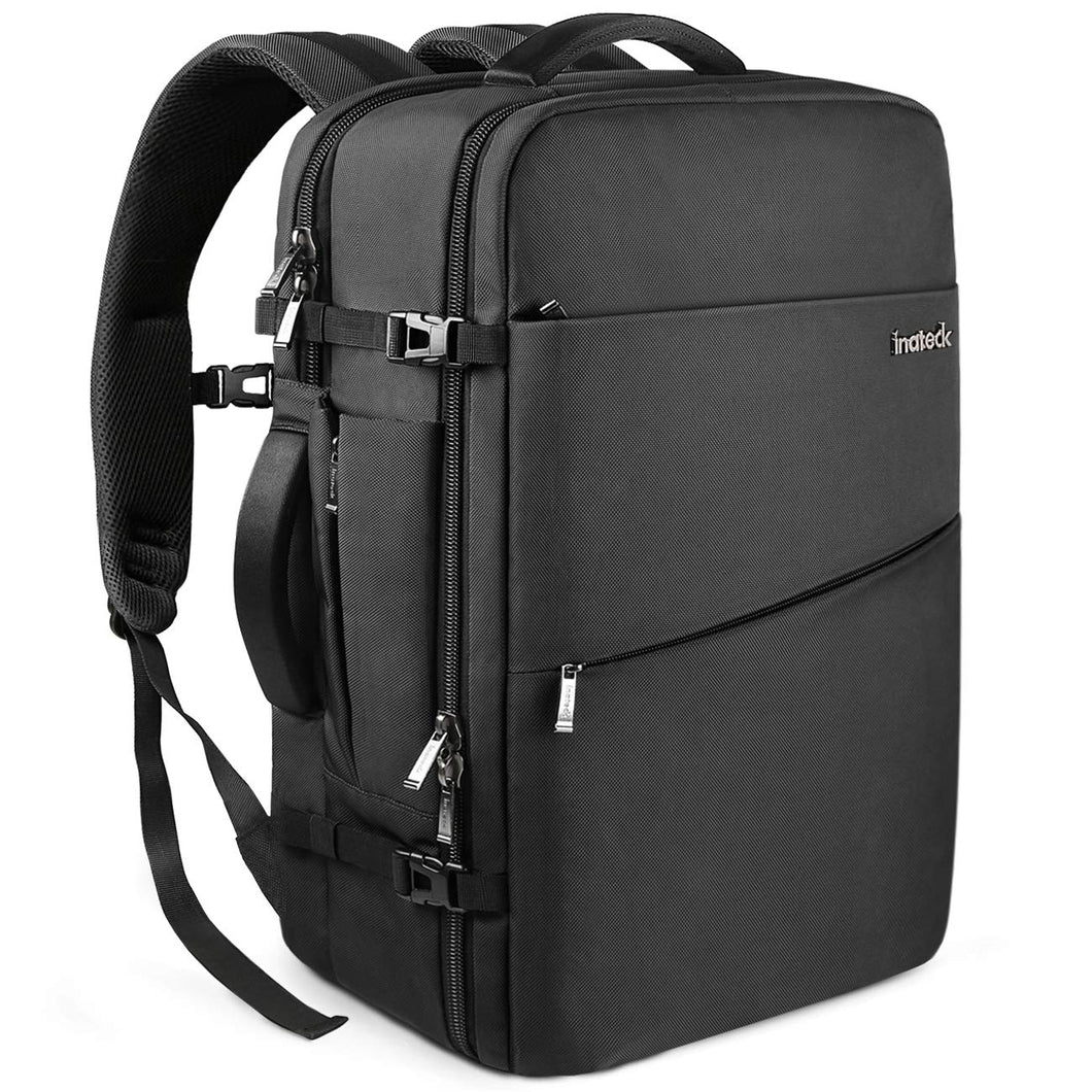 Inateck Travel Carry-On Luggage Backpack 30L- Black [product_type] endbag endbag.myshopify.com [variant_title]