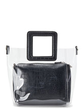 Load image into Gallery viewer, Time and Tru Rory 3-in-1 Clear Tote Handbag with Pouch [product_type] endbag endbag.myshopify.com [variant_title]
