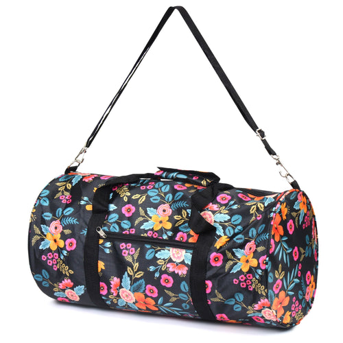 Marion Floral Small Duffel Bag Gym by Zodaca Women [product_type] endbag endbag.myshopify.com [variant_title]