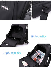 Load image into Gallery viewer, GustaveDesign Women Backpack Waterproof Oxford Cloth &quot;Black&quot; [product_type] endbag endbag.myshopify.com [variant_title]
