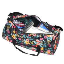 Load image into Gallery viewer, Marion Floral Small Duffel Bag Gym by Zodaca Women [product_type] endbag endbag.myshopify.com [variant_title]
