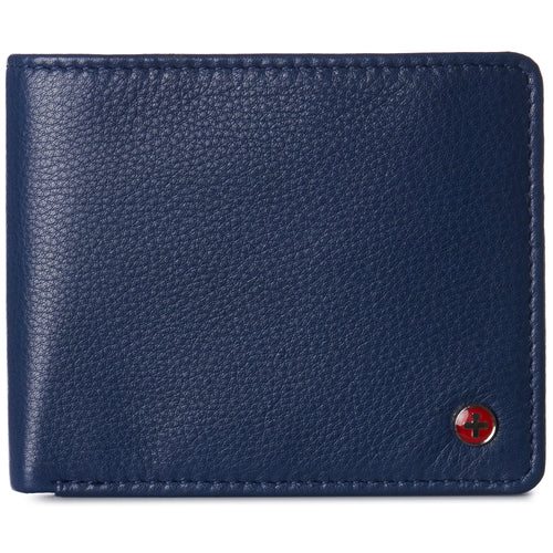 Alpine Swiss Mens Leather RFID Bifold Wallet 2 ID Windows Divided Bill Section [product_type] endbag endbag.myshopify.com [variant_title]
