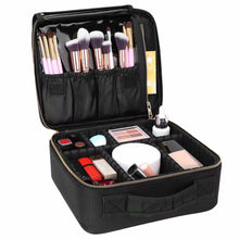 Load image into Gallery viewer, Cwatonfozk Soft Makeup Bag/ Makeup Case, Black [product_type] endbag endbag.myshopify.com [variant_title]
