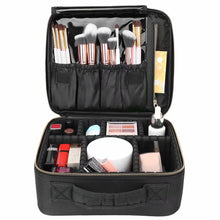 Load image into Gallery viewer, Cwatonfozk Soft Makeup Bag/ Makeup Case, Black [product_type] endbag endbag.myshopify.com [variant_title]

