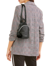 Load image into Gallery viewer, Kendall + Kylie Black Glitter Mini Backpack [product_type] endbag endbag.myshopify.com [variant_title]
