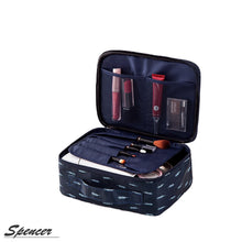Load image into Gallery viewer, Cosmetic Makeup Case for Women (Navy) [product_type] endbag endbag.myshopify.com [variant_title]

