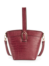 Load image into Gallery viewer, Metallic Sky Croc Satchel [product_type] endbag endbag.myshopify.com [variant_title]
