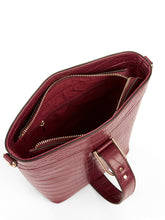 Load image into Gallery viewer, Metallic Sky Croc Satchel [product_type] endbag endbag.myshopify.com [variant_title]
