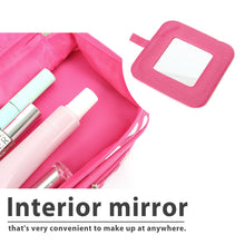 Load image into Gallery viewer, Makeup Bag Organizer Double Layer Dot Pattern for women [product_type] endbag endbag.myshopify.com [variant_title]
