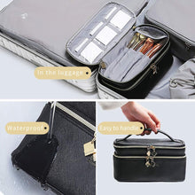 Load image into Gallery viewer, Makeup and Lipstick Train Case for Womens [product_type] endbag endbag.myshopify.com [variant_title]
